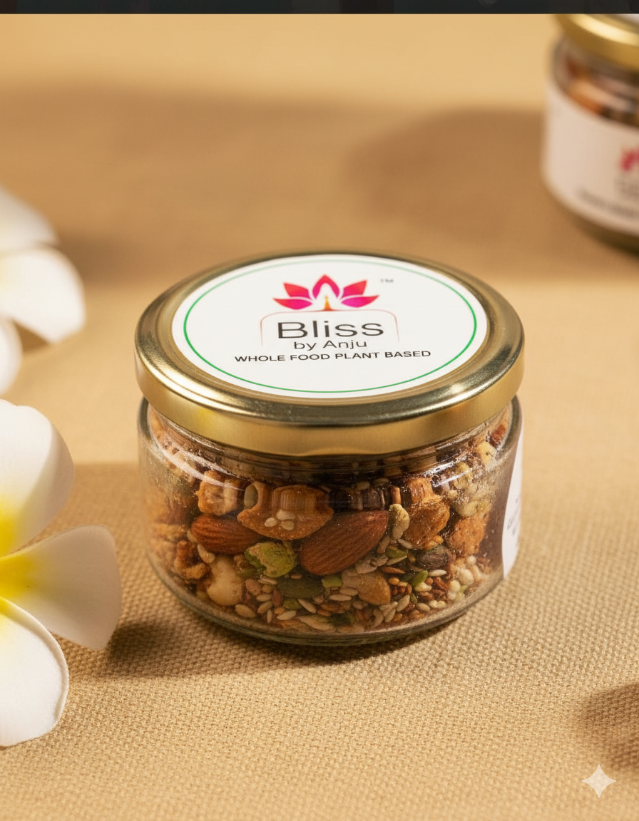 Festival of Flavors Diwali Gift Trio | Almond Biscotti, Almond Makhana Granola, Amaranth Peri Peri