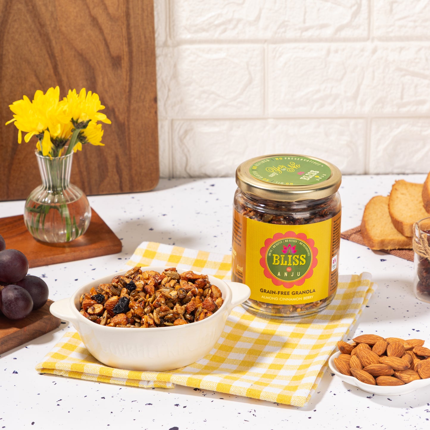 GRAINFREE CINNAMON BERRY GRANOLA (SMALL)