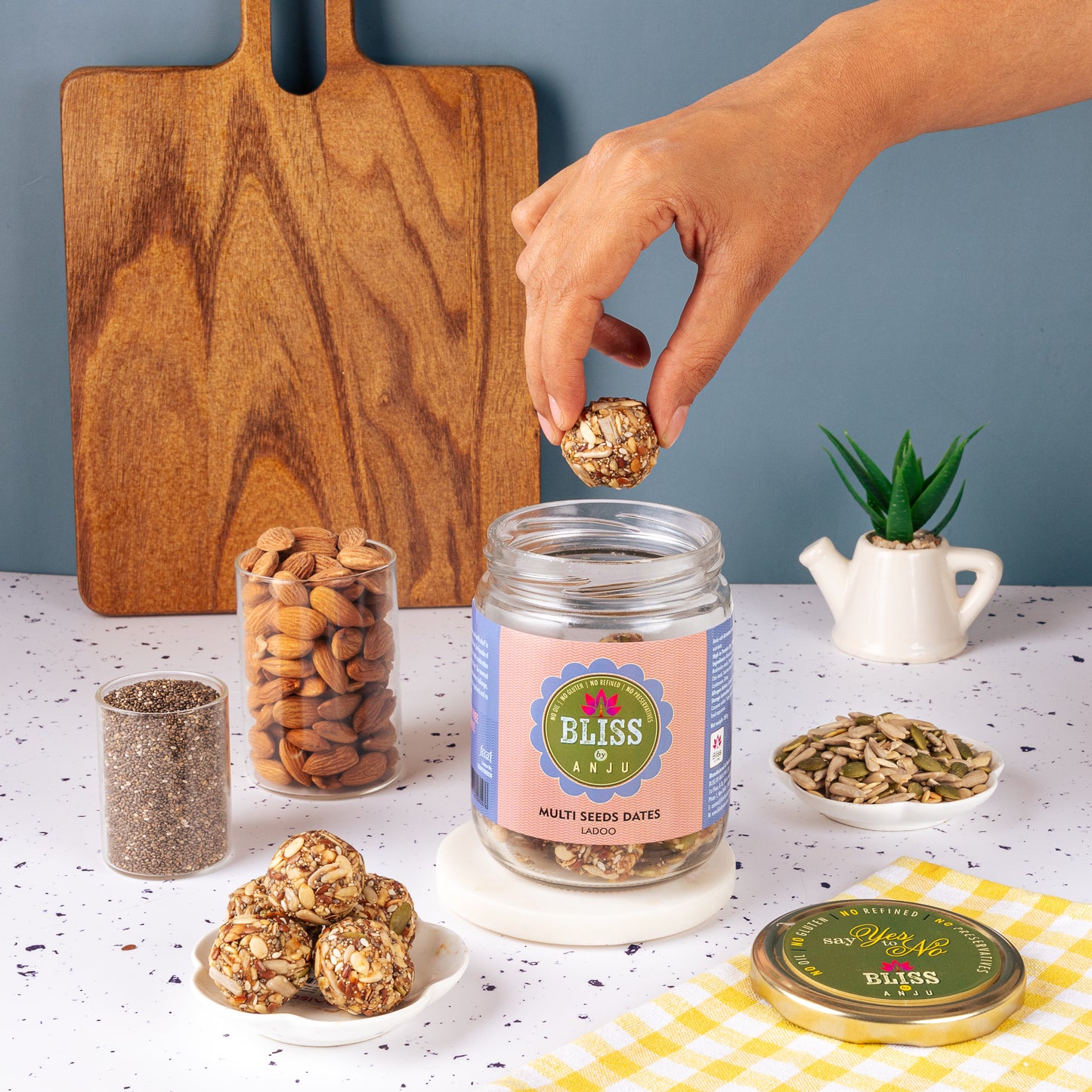 Multi Seeds Ladoo With Real Dates