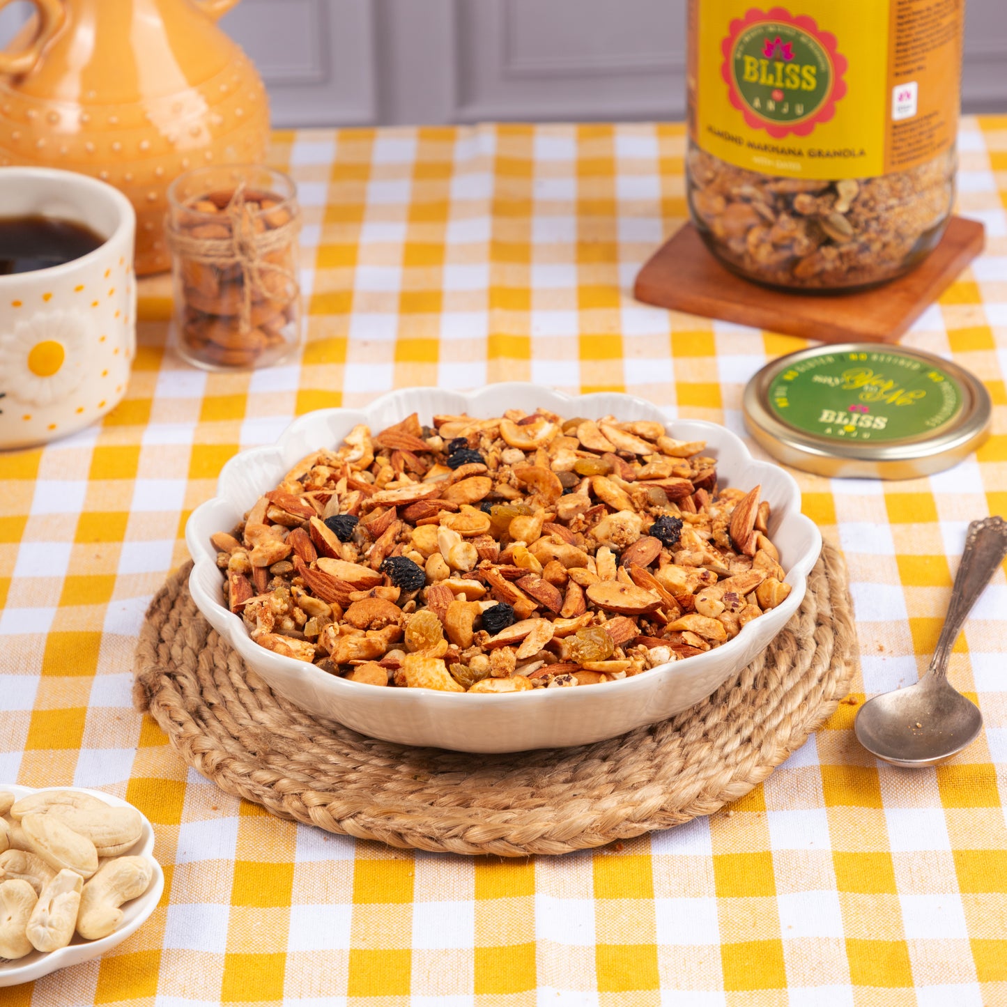 Almond Makhana with Dates Granola, 500g