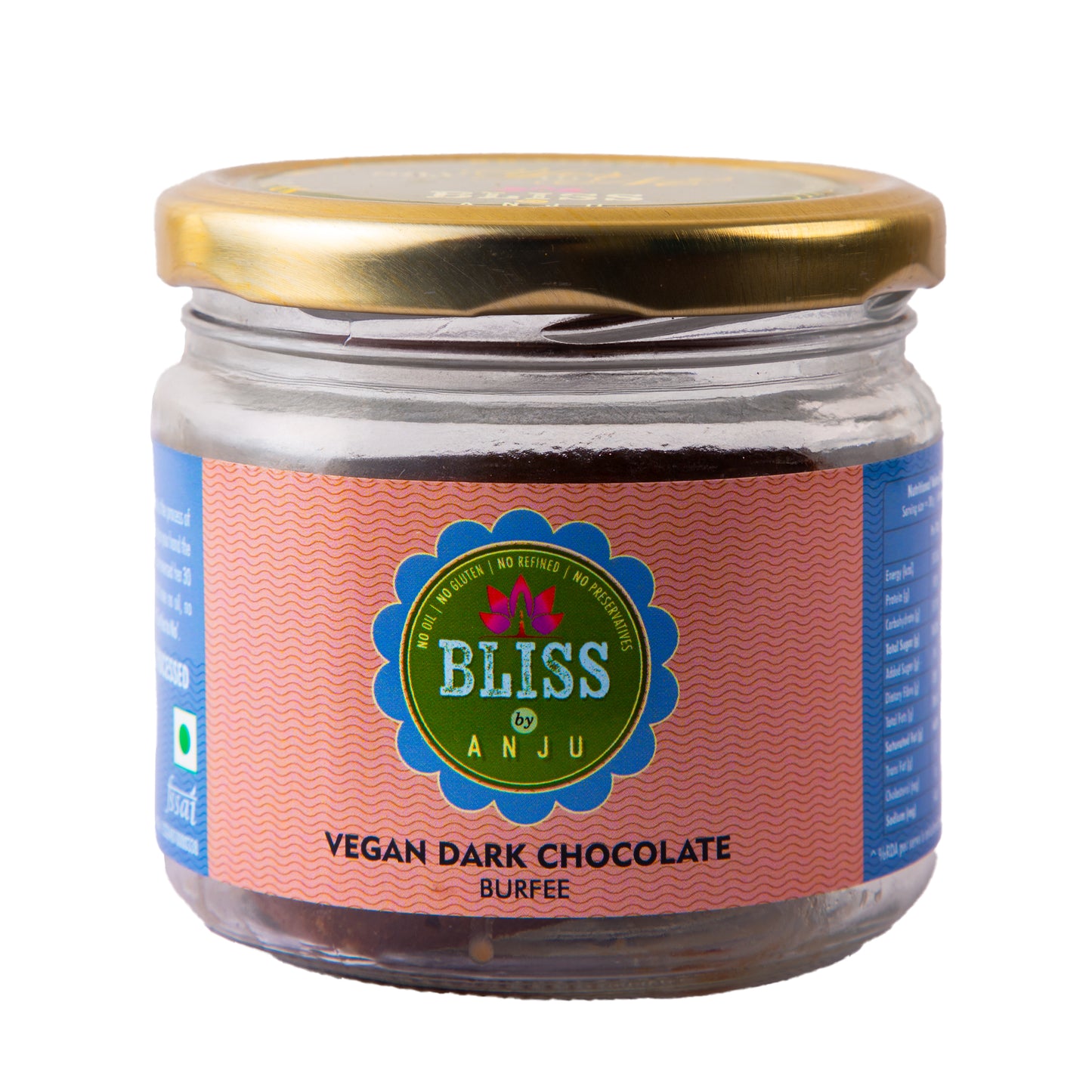 VEGAN DARK CHOCOLATE BURFEE