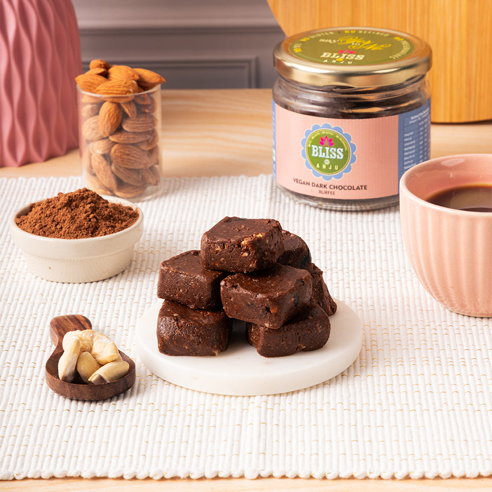 VEGAN DARK CHOCOLATE BURFEE