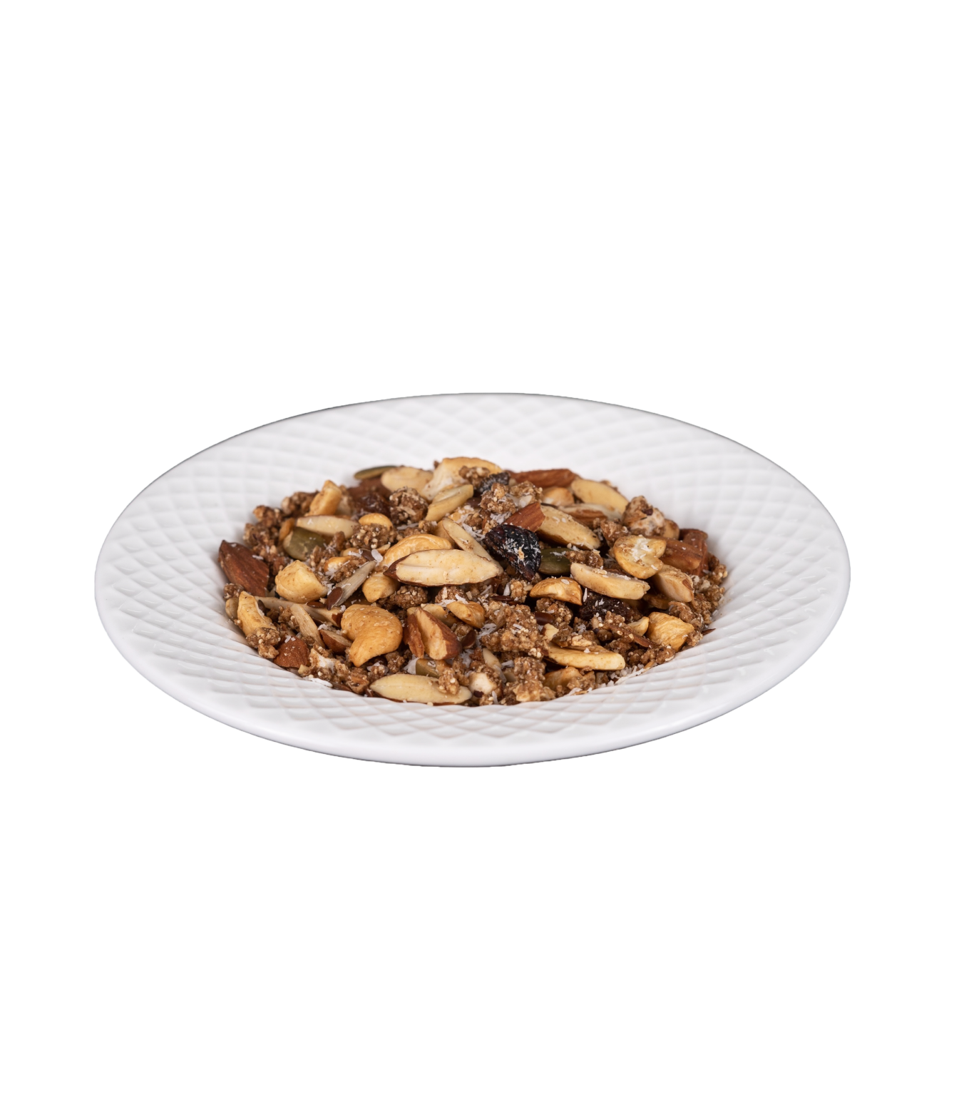 Almond Makhana Granola with Dates