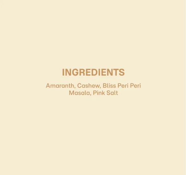 Amaranth Protein Peri Peri Bites