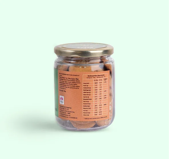 Channa Sattu Almond Protein Cookies (Small)