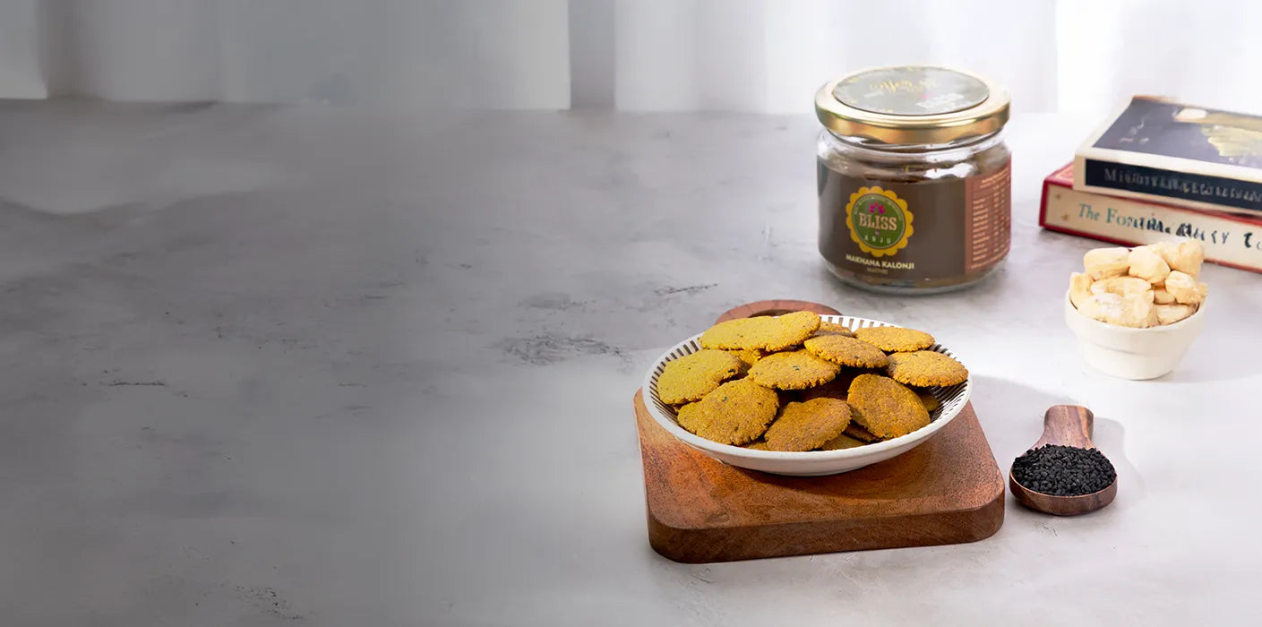 Makhana Kalonji Mathri