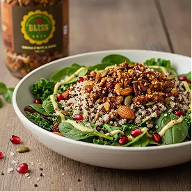 Quinoa Nut Seeds Salad