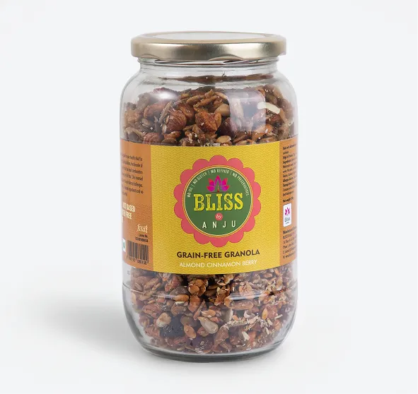 Grain Free Almond Cinnamon Berry Granola (Big)