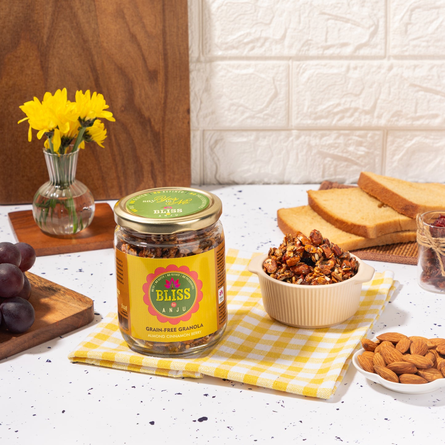 GRAINFREE CINNAMON BERRY GRANOLA (SMALL)