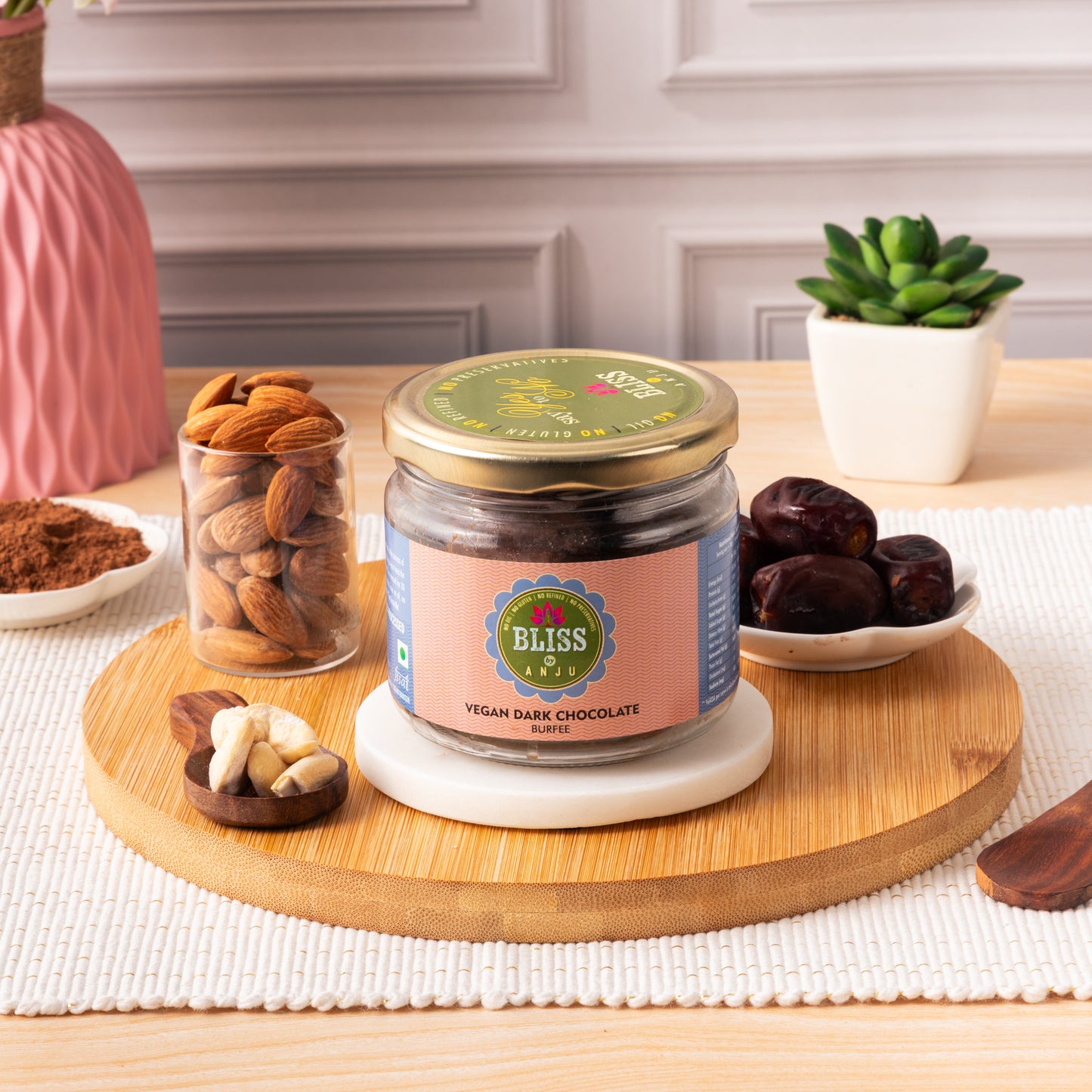 VEGAN DARK CHOCOLATE BURFEE