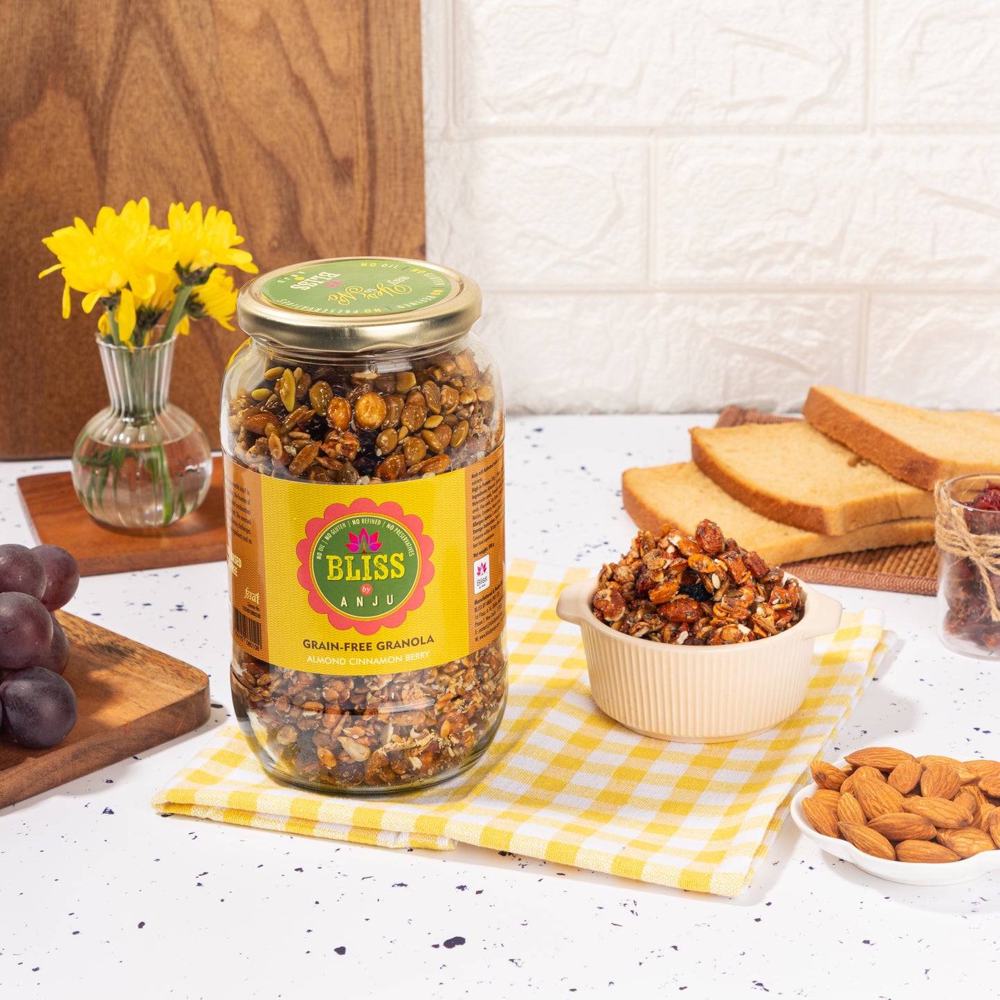 GRAINFREE CINNAMON BERRY GRANOLA (BIG)