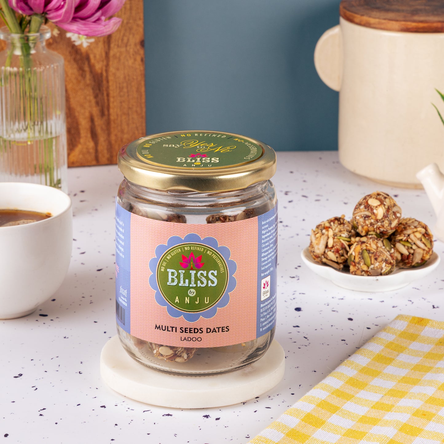 Multi Seeds Ladoo With Real Dates