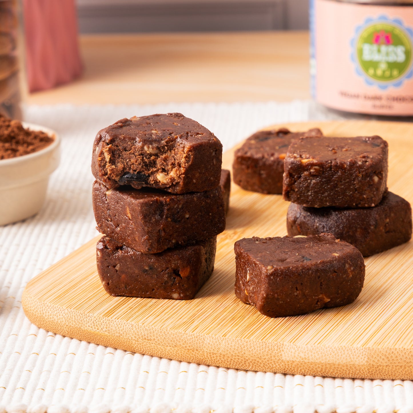 VEGAN DARK CHOCOLATE BURFEE