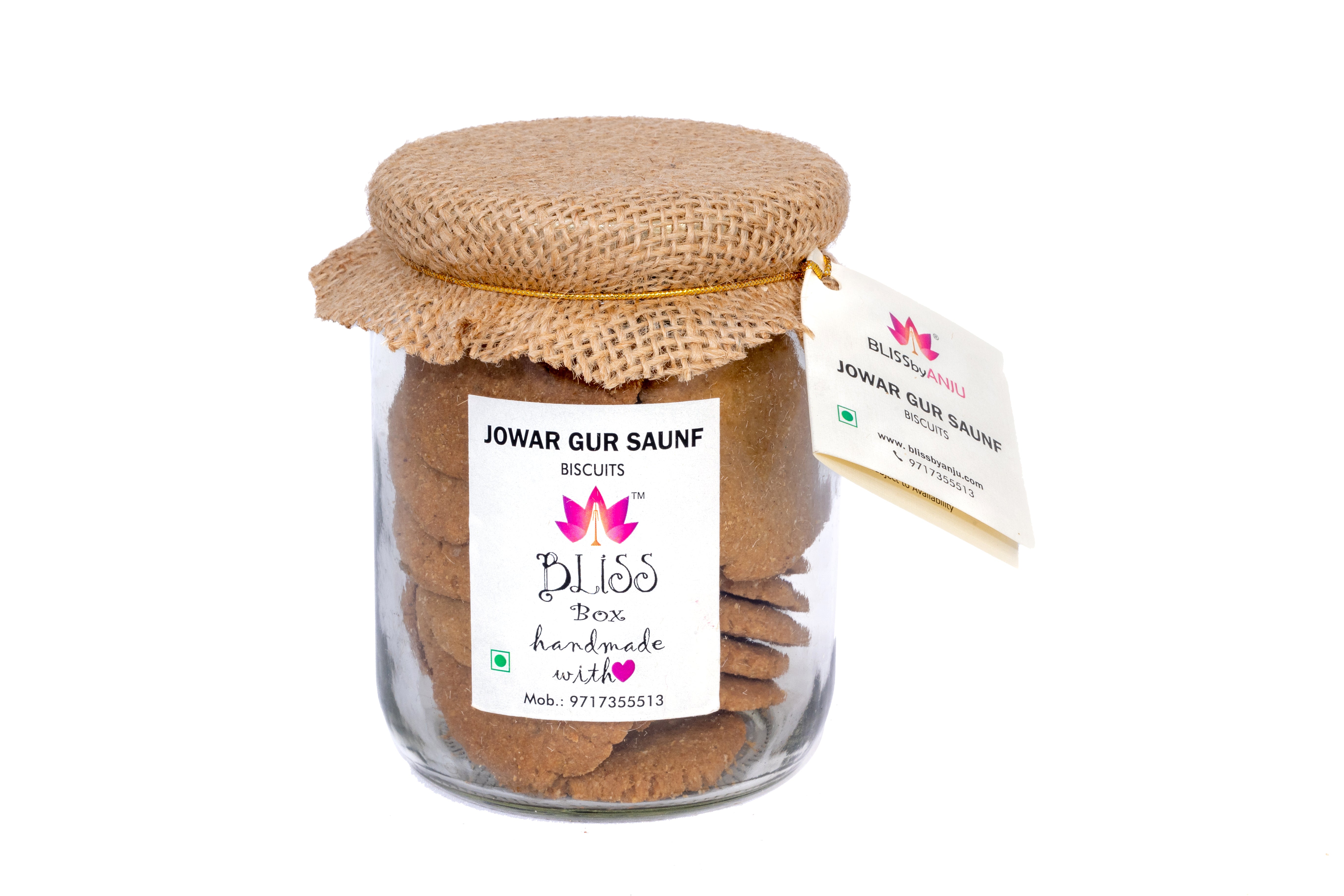 Jowar Gud Saunf Biscuits, 200 g