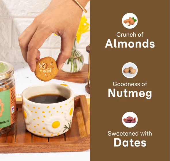 Channa Sattu Almond Protein Cookies (Small)