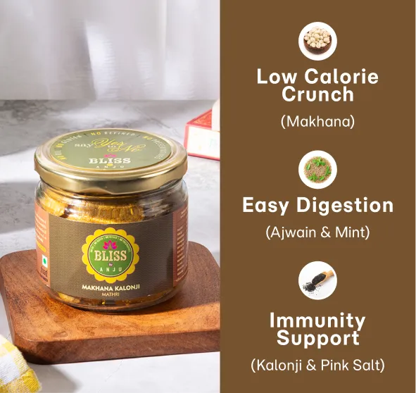 Makhana Kalonji Mathri