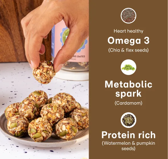 Multi Seeds Dates Ladoo