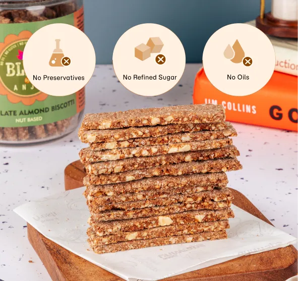 Chocolate Almond Biscotti Nut-Based