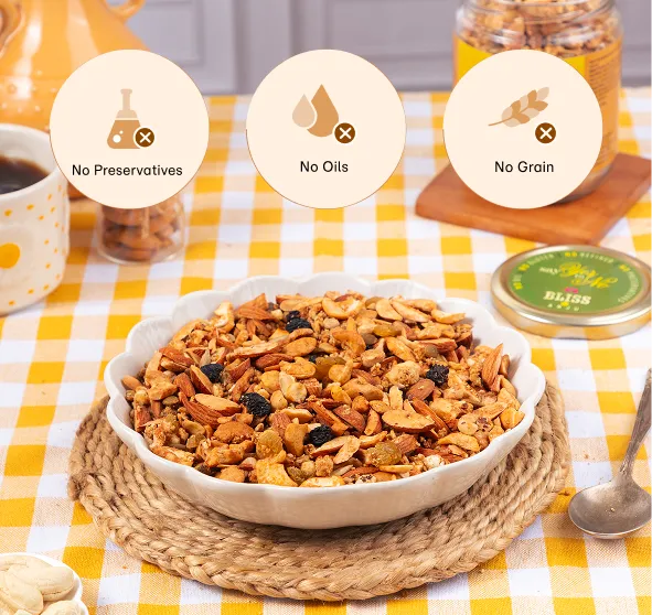 Almond Makhana Granola with Dates (Small)