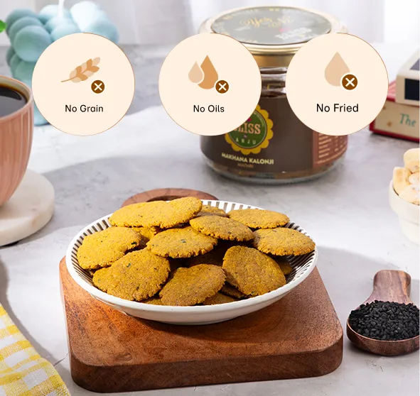 Makhana Kalonji Mathri