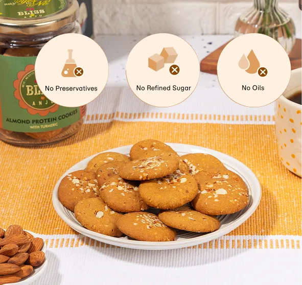 Channa Sattu Almond Protein Cookies (Small)