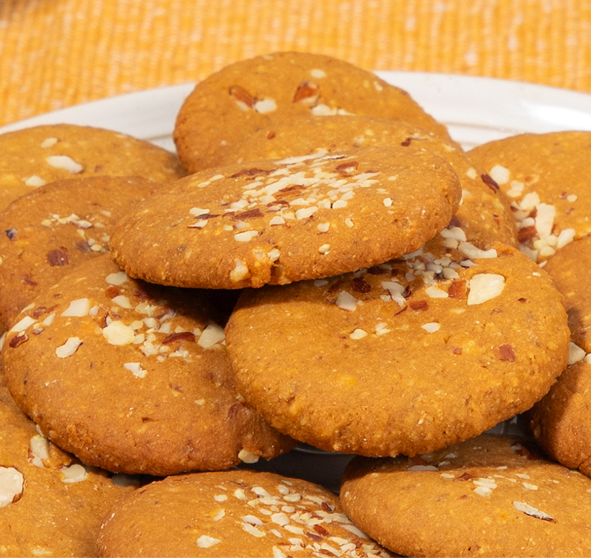 Channa Sattu Almond Protein Cookies (Big)