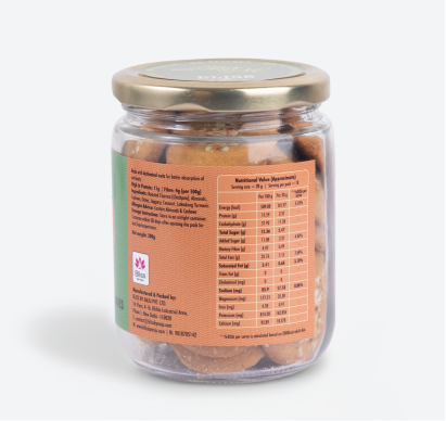 Channa Sattu Almond Protein Cookies (Small)