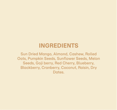 Goji Berry Mango Granola (Small)