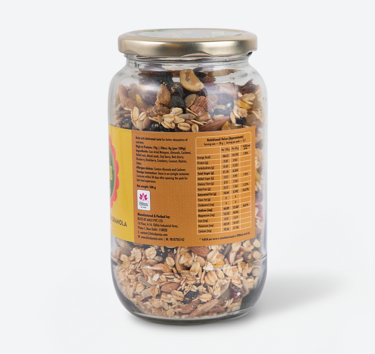 Goji Berry Mango Granola (Big)