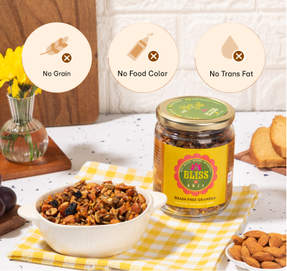 Grain Free Almond Cinnamon Berry Granola (Small)