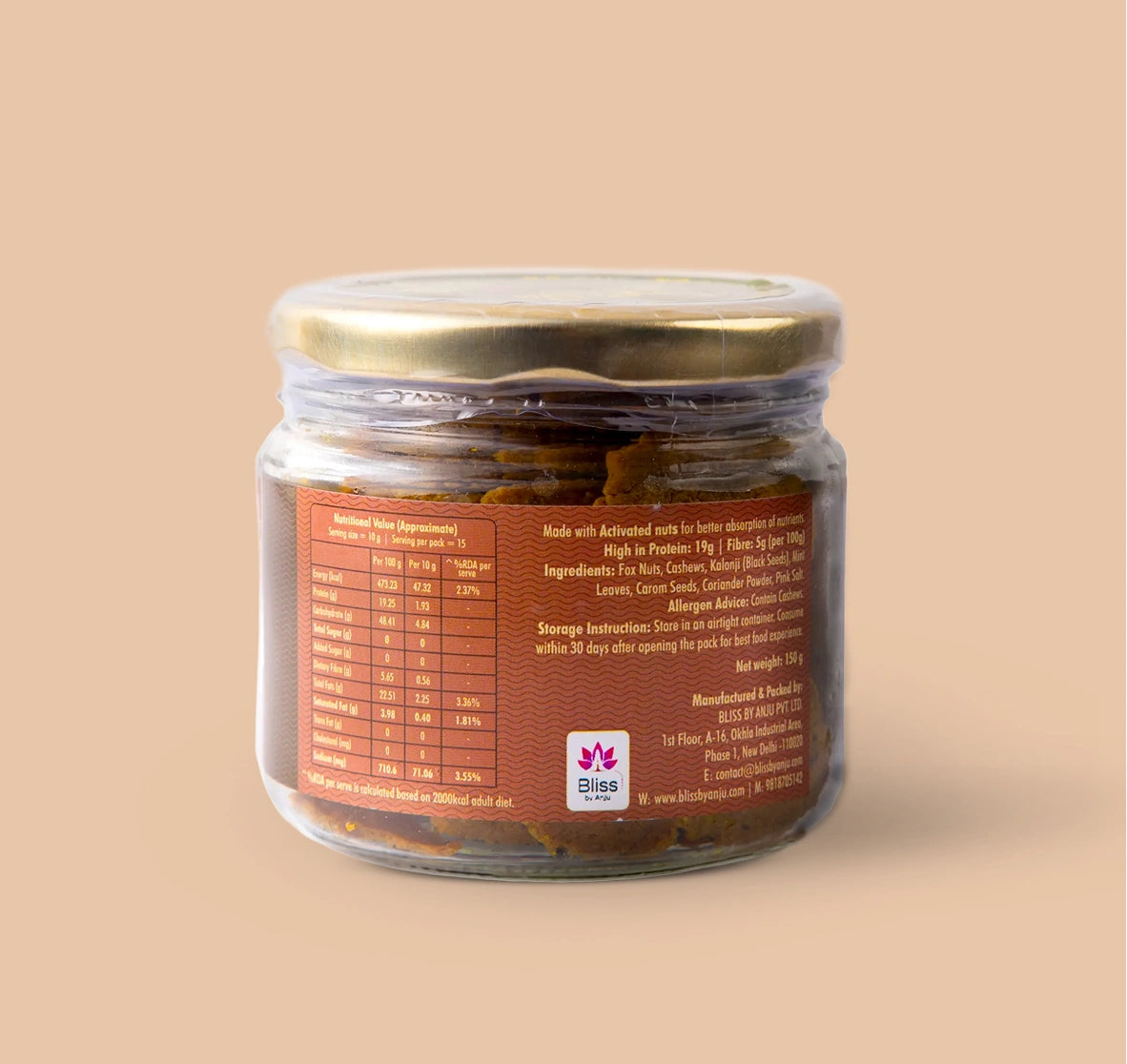 Makhana Kalonji Mathri
