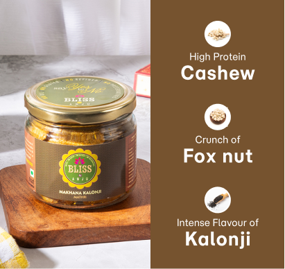 Makhana Kalonji Mathri