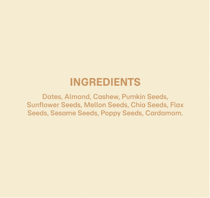 Multi Seeds Dates Ladoo