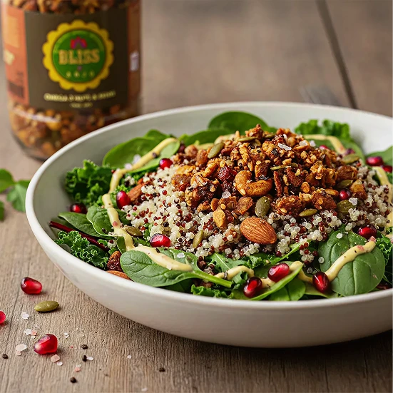 Quinoa Nut Seeds Salad