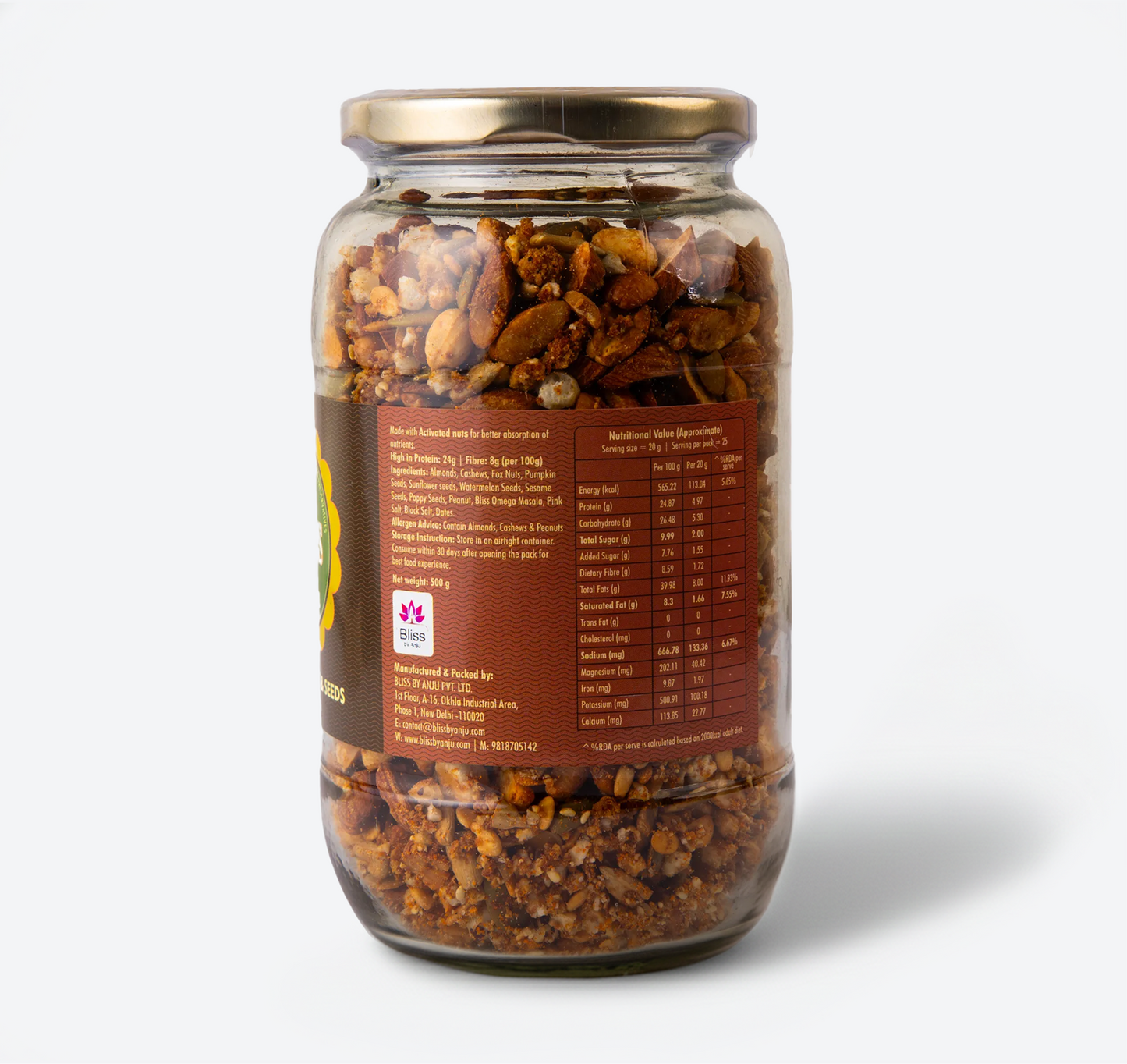 Omega 3 Nuts & Seeds Trail Mix (Big)
