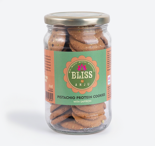 Channa Sattu Pistachio Protein Cookies (Big)