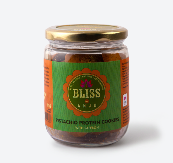 Channa Sattu Pistachio Protein Cookies (Small)